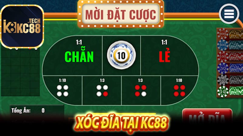 Xóc Đĩa Tại KC88